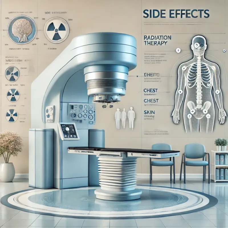 الآثار الجانبية للعلاج الإشعاعي: كيف يؤثر على المخ، الثدي، والجلد؟