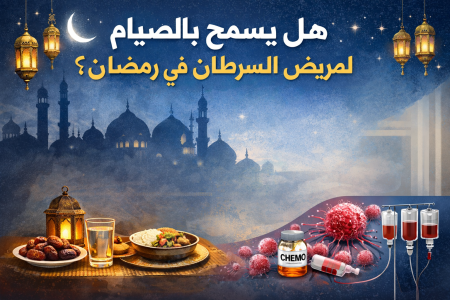 هل يسمح بالصيام لمريض السرطان في رمضان؟